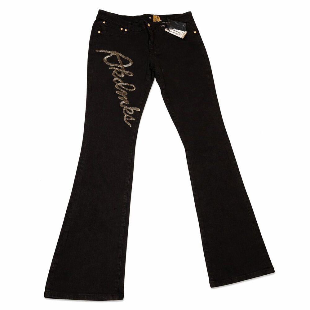 VINTAGE Akademiks Low Rise Sexy & Easy Boot Cut Jeans - 34 - Picture 1 of 9